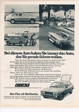 Fiat werbeanzeige werbung gebraucht kaufen  Usingen