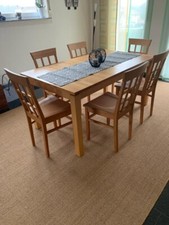 Esszimmer tisch stühlen gebraucht kaufen  Wadern