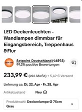 Led deckenleuchten wandlampen gebraucht kaufen  Viersen