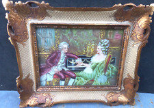 Tableau miniature ivoire d'occasion  Le Val