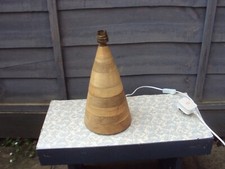 Wooden conical shape for sale  KNEBWORTH