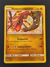 Rayquaza iridescente leggende usato  Latina