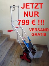 ELEKTRISCHER TREPPENSTEIGER, NEU, SACKKARRE,ALU,100kg, NUR 799 €, VERSAND GRATIS comprar usado  Enviando para Brazil