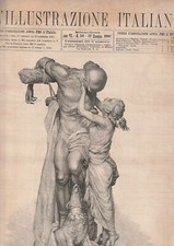 Illustrazione italiana 1880 usato  Giarre