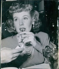 1948 Foto Once Big Band Vocalista Marie Mcdonald Hollywood Atriz Contratada 7X9 comprar usado  Enviando para Brazil