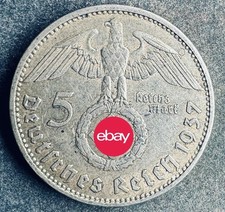 Reichsmark 1937 hindenburg gebraucht kaufen  Heist