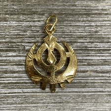 Gold toned khanda for sale  Sneads Ferry