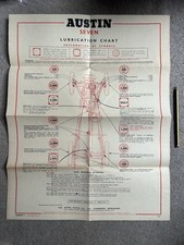 Austin seven lubrication for sale  COLCHESTER