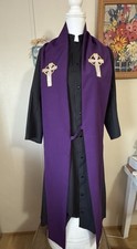 Purple liturgical stole for sale  Las Cruces