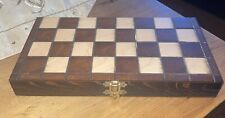 Wooden folding draughts for sale  NUNEATON