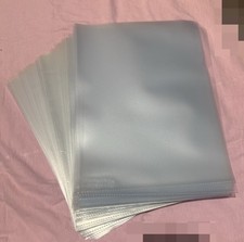 Clear plastic 100pc for sale  LEICESTER