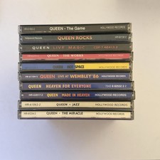 Queen Lot of 10 Original CDs - The Game, Rocks, More! (1 CD Missing) comprar usado  Enviando para Brazil