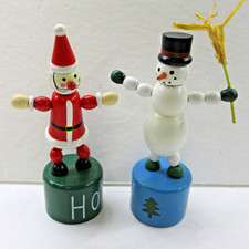 Wooden santa snowman for sale  Hackensack