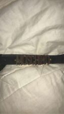 Moschino logo belt for sale  BILLINGSHURST