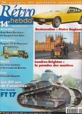 Retro hebdo char d'occasion  Bray-sur-Somme