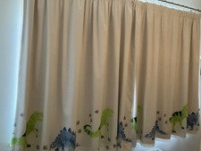 Dinosaur curtains blackout for sale  NORTHAMPTON