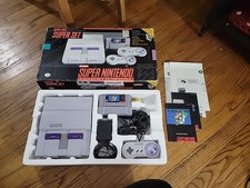 Super nintendo complete for sale  Manhattan