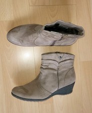 Stiefeletten damen beige gebraucht kaufen  Dörverden