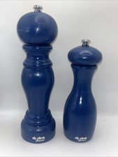 AZUL Vic Firth Moedor de Pimenta de Madeira Gourmet Par de Sal e Pimenta MCM comprar usado  Enviando para Brazil