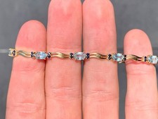 9ct gold blue for sale  BRIGHTON