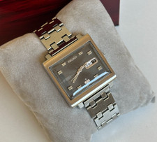 Usado, 1970 Vintage Seiko 5 Manhattan Relógio Automático Quadrado TV 6119-5000 Japão 35mm comprar usado  Enviando para Brazil