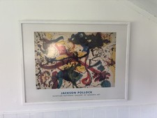 Jackson pollack framed for sale  MALTON