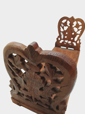 Carved wooden adjustable for sale  Newton