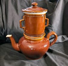 Antique brown ceramic d'occasion  Expédié en Belgium