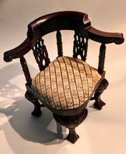 Vtg carved mahogany for sale  Stanfordville
