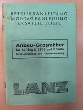 Lanz anbau grasmäher gebraucht kaufen  Spraitbach