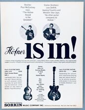 Usado, Baixo de guitarra HOFNER vintage 1967 ADVERT PAUL McCARTNEY Beatles STATLER BROTHERS comprar usado  Enviando para Brazil