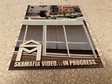 Psk22 skateboarding advert for sale  UK