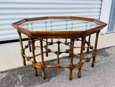 dark coffee table wood for sale  Spring Lake