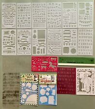 Lot various stencils for sale  Mansfield