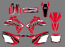 Adesivos adesivos de fundo gráfico para Honda CRF450R 2013-2016 CRF250R 2014-17 comprar usado  Enviando para Brazil