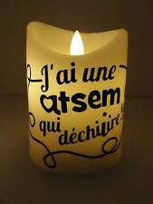Bougie led atsem d'occasion  Crécy-sur-Serre