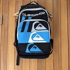 Mochila vintage Quiksilver Y2K azul preta cinza anos 2000 surf comprar usado  Enviando para Brazil