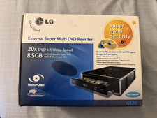 LG GE20LU10 Externo Super Multi DVD +/- Regravador 20x Velocidade 8,5 GB LightScribe  comprar usado LG GE20LU10 Externo Super Multi DVD +/- Regravador 20x Velocidade 8,5 GB LightScribe  comprar usado  Enviando para Brazil