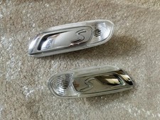 Pair chrome mini for sale  SETTLE