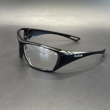 Óculos de segurança Bollé armação preta – Óculos de trabalho lentes transparentes AU comprar usado Óculos de segurança Bollé armação preta – Óculos de trabalho lentes transparentes AU comprar usado  Enviando para Brazil