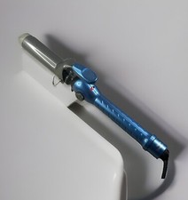 Babyliss Pro Spring Curling Iron Modelo 125 SN 1 1/4” Testado Funciona Azul Prata comprar usado  Enviando para Brazil