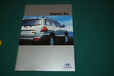 Hyundai santa brochure usato  Napoli