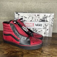 NOVO VANS Sk8-Hi Marvel Deadpool Sapatos Masculinos Tamanho 11 Edição Limitada, usado comprar usado  Enviando para Brazil