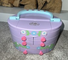 Vintage Polly Pocket Make Up Beauty Case Playhouse Purple Bluebird 1991 Empty❤️ for sale  HULL