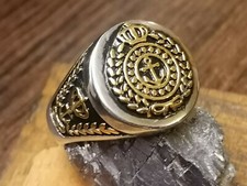 Anello acciaio signet usato  Villasalto