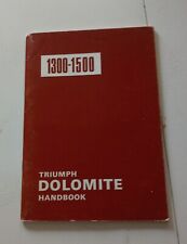 Vintage triumph dolomite for sale  DINGWALL