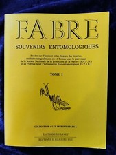 Fabre souvenirs entomologisque d'occasion Fabre souvenirs entomologisque d'occasion  Moëlan-sur-Mer