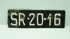 Altes nummernschild historisch gebraucht kaufen  Bad Waldsee