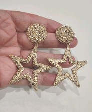 star tone earrings gold for sale  Fort Pierce