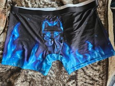 Boxershorts schwarz motiv gebraucht kaufen  Schmölln